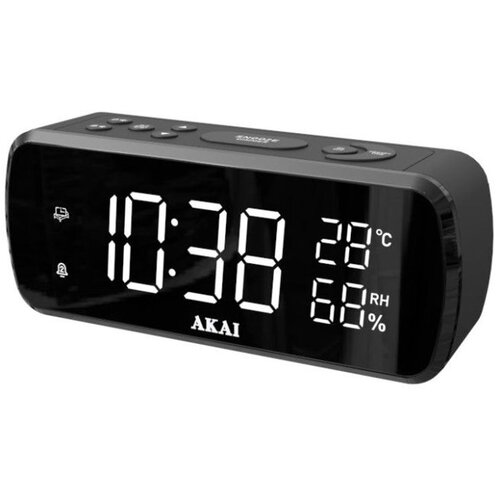 Akai budilica, FM/AM radio, LCD, temperatura, vlaga, PB, ACR-1080 Cijene