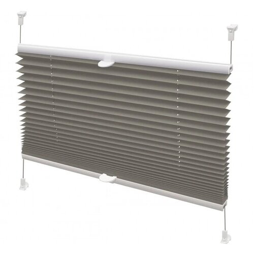 Gardinia Antracitno sive rolete 42,5x150 cm Plis&amp;eacute; Verona Termo &amp;ndash; Slike