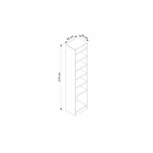 Hanah home kale - 8117 white hall stand Slike