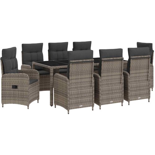  set za objedovanje 9 pcs Svijetlo siva i tamno siva Cene