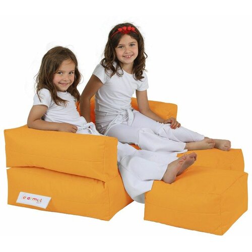 double kid - narandžasti baštenski ležaljka za decu Slike