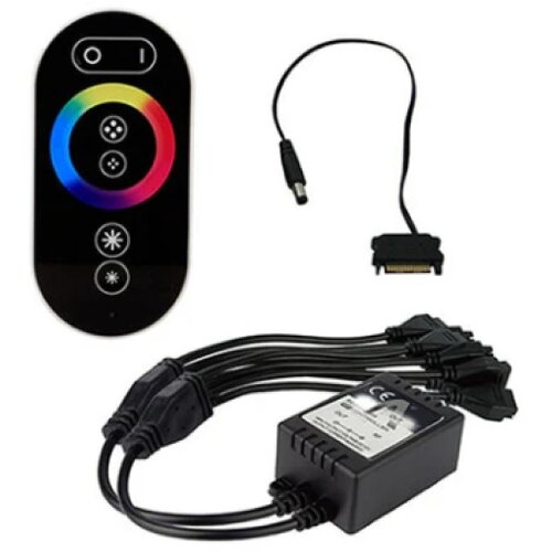 Rampage SATA Kontroler ventilatora 1 kanalni RGB Lighting Cene