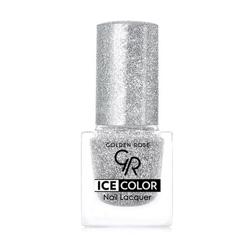 Golden Rose ice color nail lacquer glitter No.194 lak za nokte 6ml Cene