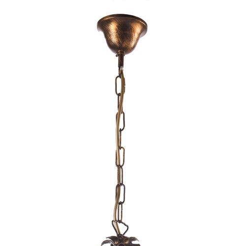  ONLI - Luster na lancu LUCREZIA 3xE14/6W/230V bronzan Slike