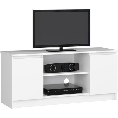 AKORD Tv Omarica, 2 Vrata In 1 Polica, Bela, (5000331813) Slike