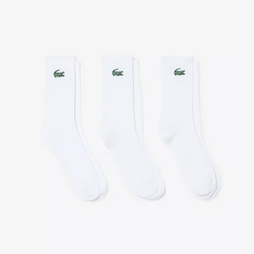 Lacoste Najlonke / Samostoječe nogavice Ra9246 Crew Socks Bela Cene