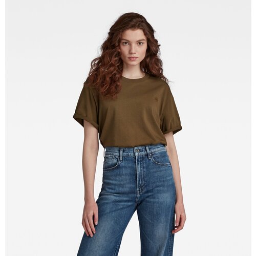 G-star T-shirt - Lash fem loose in t brown Cijene