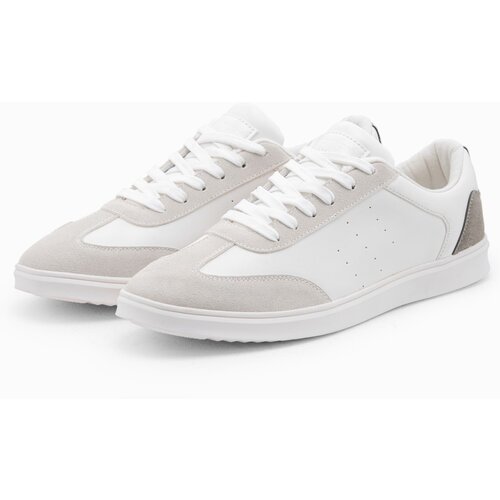 Ombre Casual men&amp;#039;s sneaker shoes OLDSCHOOL - white Slike
