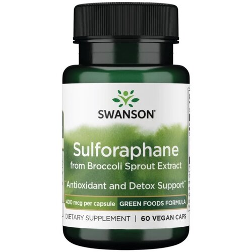 Swanson Sulforafan 400 &micro;g (60 kapsul) Cene