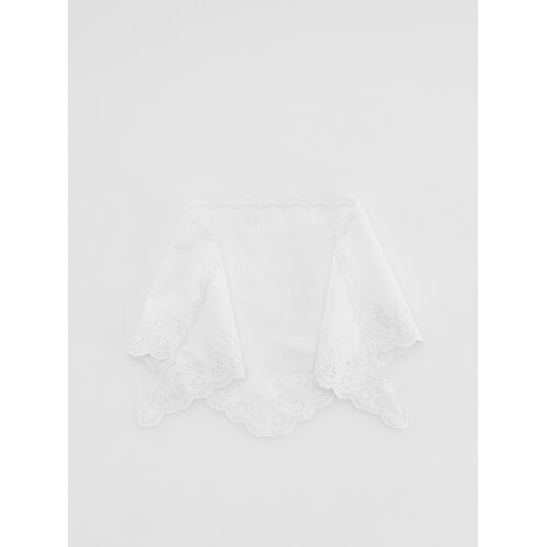 Reserved Trokutasta kačkana bandana - krem Cene