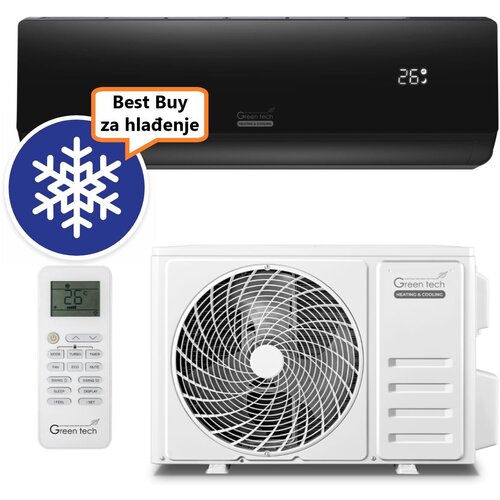 Greentech klima uređaj 3,4kW 12-IN82B-WIFI, za prostor do 35m2, a++ energetska klasa, R32 Cene