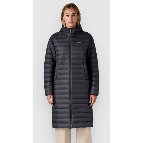 Patagonia Recycled Down Sweater Parka black Cene