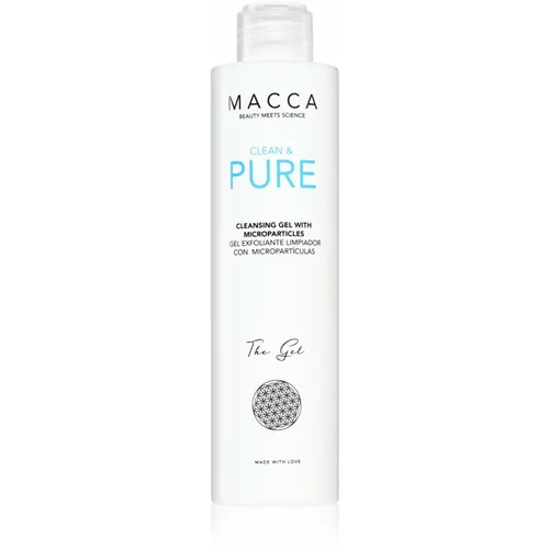 Macca Clean & Pure eksfoliacijski čistilni gel 200 ml