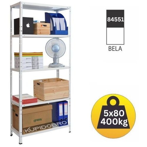 SmartStorage Metalna Polica 170x75x30cm 5x80kg Cene