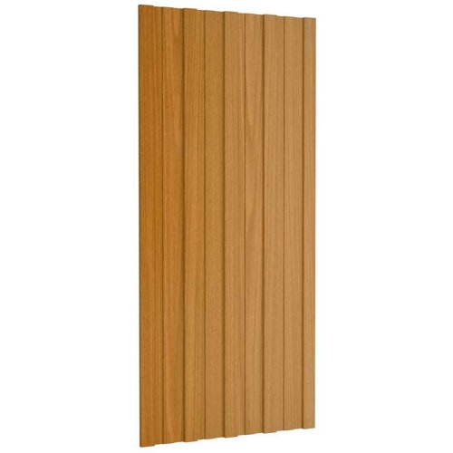 Krovni panel 36 pcs Prirodna 100 x 45 cm Pocinčani čelik - Svijetlo drvo 100 x 45 cm 36 Cijene