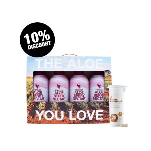  PROMO 4pack Forever Aloe Berry Nectar i Pro-B uz popust 10% Slike