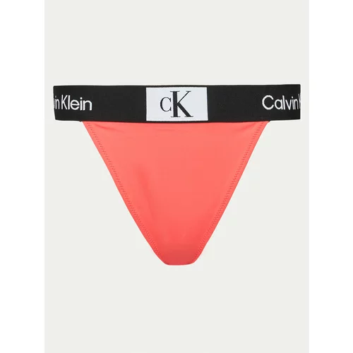 Calvin Klein Swimwear Spodnji del bikini KW0KW02351 Roza