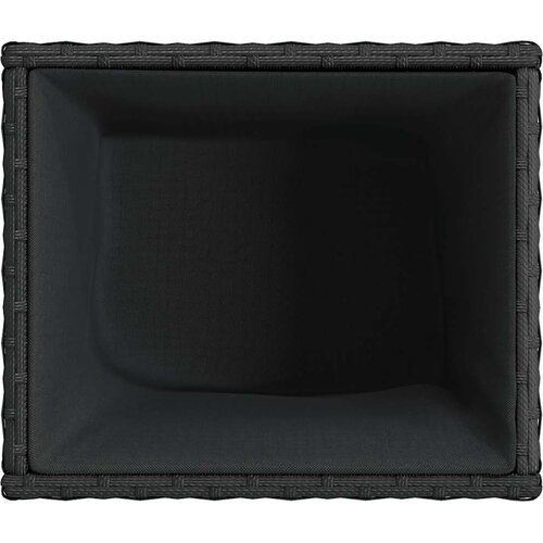  Vrtne sadilice 2 kom crna 36 x 30 x 32 cm od poliratana Slike
