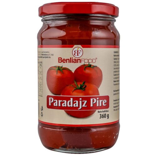 Benlian Food Paradajz pire BENLIAN 360g Cene