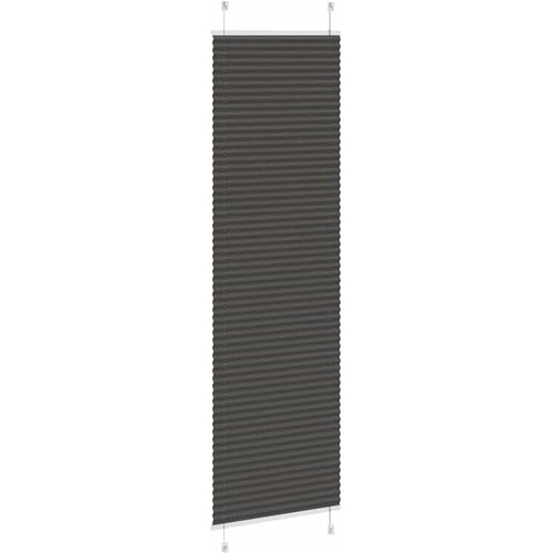  Plisirana zavjesa Crna 65x200 cm &amp;Scaron;irina tkanine 64,4 cm Poliester Slike