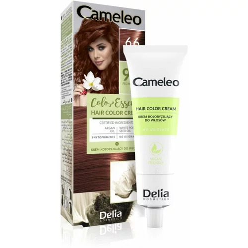 Delia Cosmetics Cameleo Color Essence barva za lase v tubici odtenek 6.6 Ruby 75 g