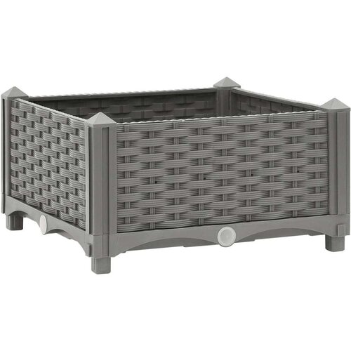  Visoka greda 40x40x23 cm polipropilen, (20759109) Slike