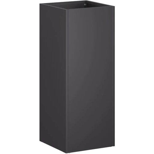  Vrtna saksija 2 kom. Crna 20 x 20 x 50 cm Čelična vrata - Crna 20 x 20 x 50 cm 2 Slike