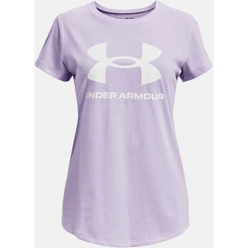 Under Armour T-Shirt UA SPORTSTYLE LOGO SS-PPL - Girls