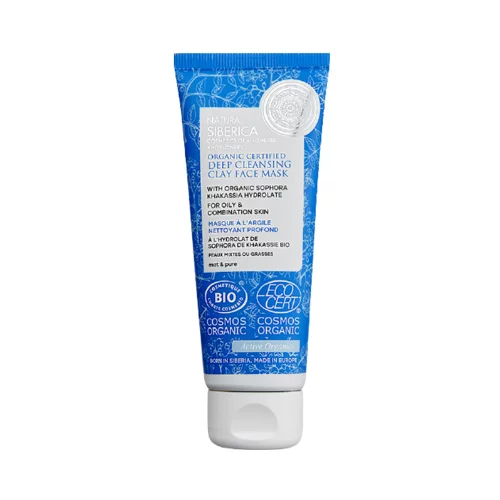 Natura Siberica deep cleansing clay face mask