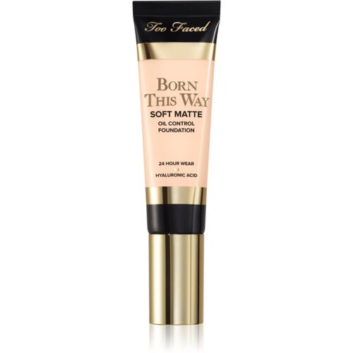 Too Faced Born This Way Soft Matte Foundation matirajoči tekoči puder odtenek Swan 30 ml Slike