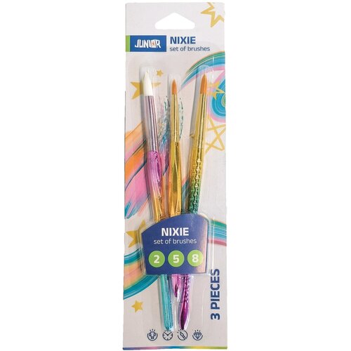 Junior Nixie, set četkica, okrugla, 3K Cene