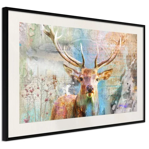  Poster - Pastel Deer 90x60