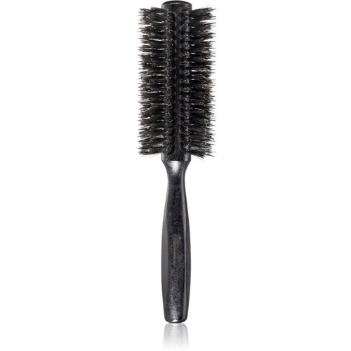 Janeke Black Line Tumbled Wood Hairbrush Ø 55mm okrogla krtača za lase z najlonskimi in prašičjimi ščetinami 1 kos Cene