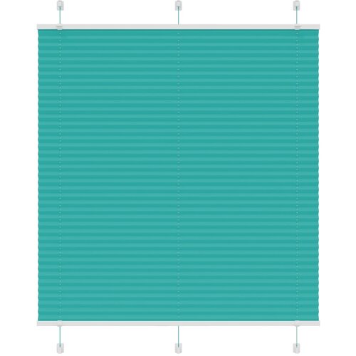 vidaXL Plisirana žaluzija Petrol Green 120x150 cm Širina tkanine Cene