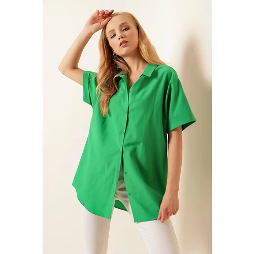Bigdart Shirt - Green - Oversize