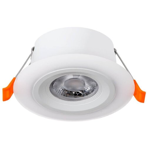 Eglo LED vgradni žaromet Calonge (Topla bela, Premer: 10 cm, 1 kos, Bela) Slike