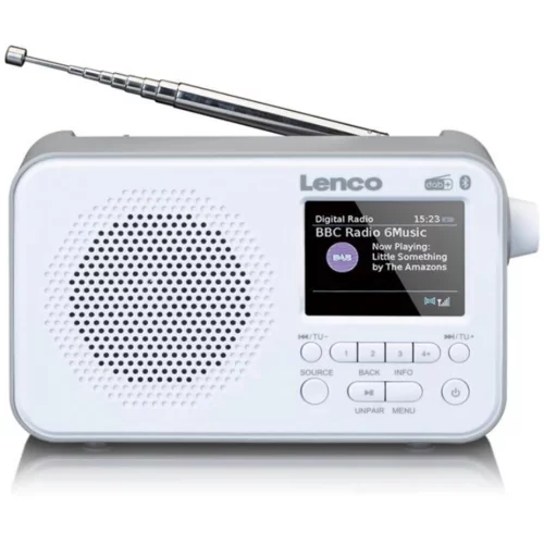 Lenco PDR-036WH prenosni radio, (21149759)