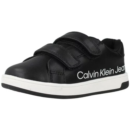 Calvin Klein Jeans Nizke superge V1X980325 Črna