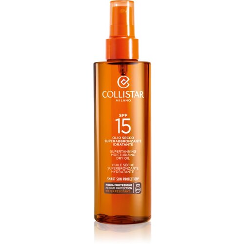 Collistar Special Perfect Tan Supertanning Moisturizing Dry Oil ulje za sunčanje SPF 15 200 ml Cijene