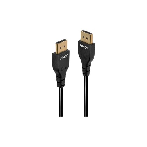 Lindy DisplayPort priključni kabel DisplayPort utikač 3 m crna 36463 DisplayPort kabel Cijene