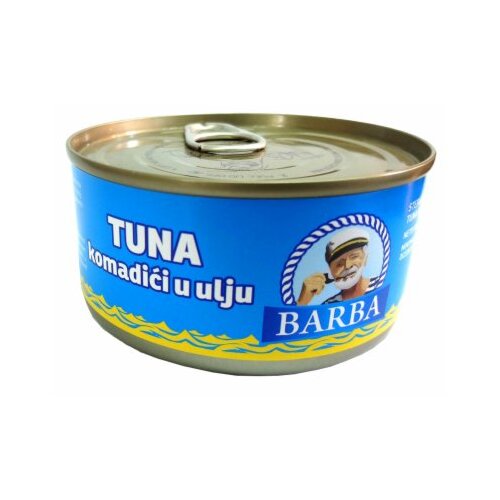 Barba tuna komadići u ulju 170g limenka Cene