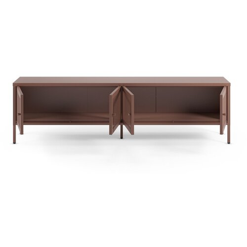 Marckeric Bordo metalna TV komoda 160x50x35 cm Fayna &amp;ndash; Slike