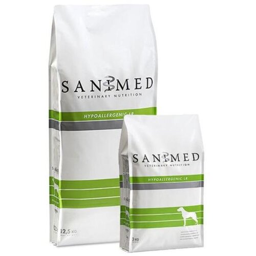 Sanimed hypoallergenic lr lamb and rice 3kg Slike