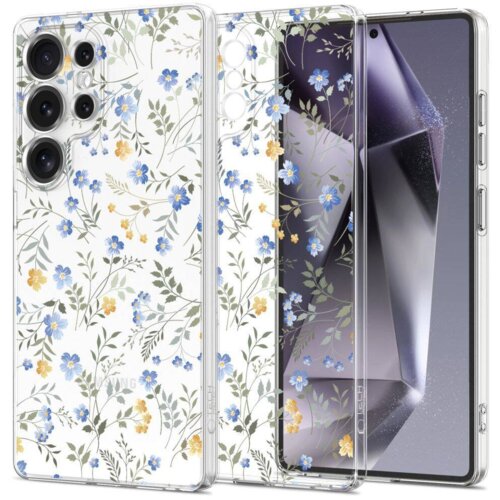 Onasi Clear Case Aurora Flower za Samsung Galaxy S25 Ultra 5G - prozoren Cene