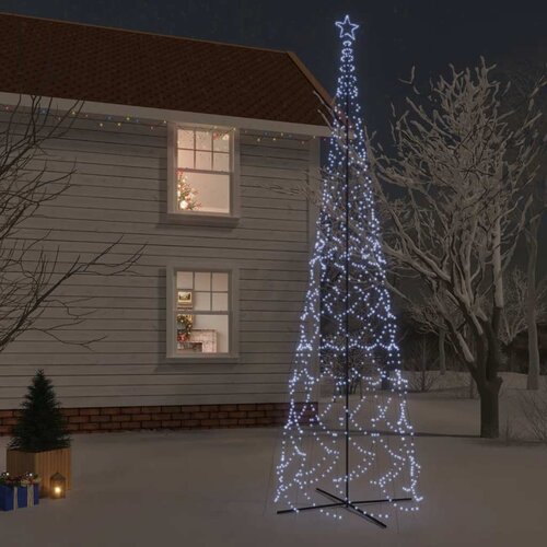  Stožasto božićno drvce hladno bijelo 3000 LED žarulja 230x800cm Cijene