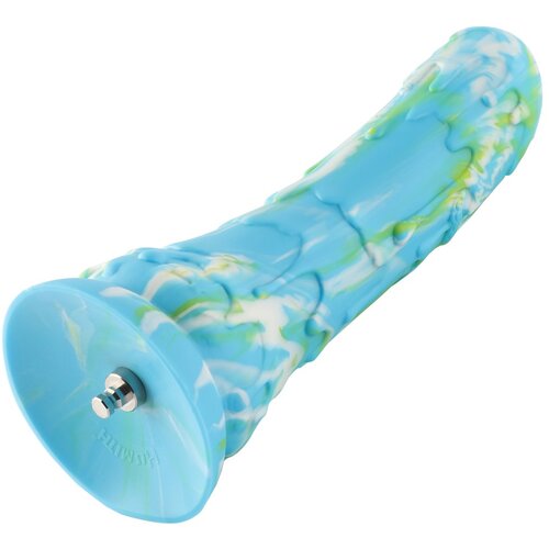 HiSmith HSA110 Melting Snow Curved Dildo KlicLok 9.41" Blue-Green Cijene