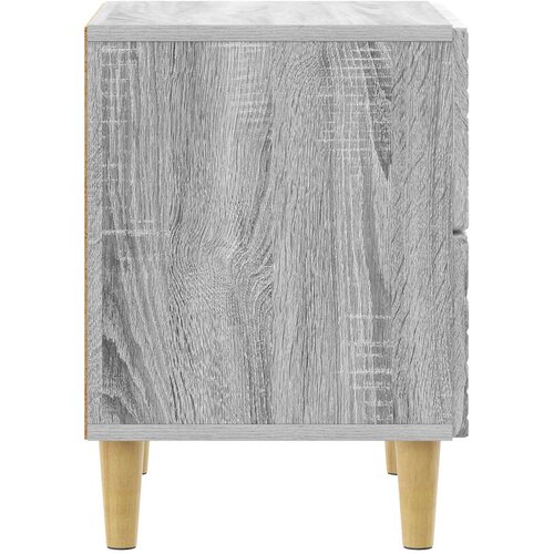  Noćni ormarić Siva Sonoma 43 x 34,5 x 48 cm Konstruirano drvo Slike