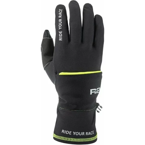 R2 Cover Gloves Neon Yellow/Black 2XL Skijaške rukavice
