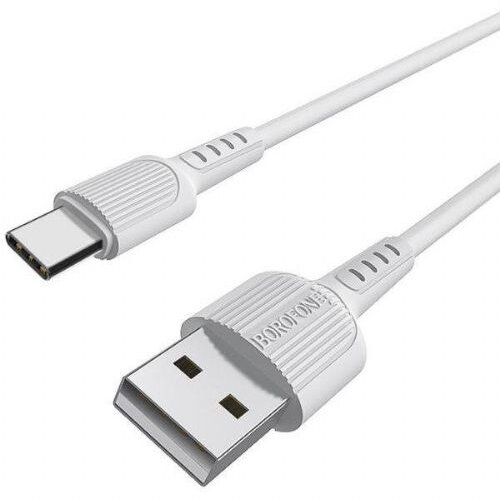 Borofone podatkovni kabel BX16 Type C na USB 1m 3A bel Slike