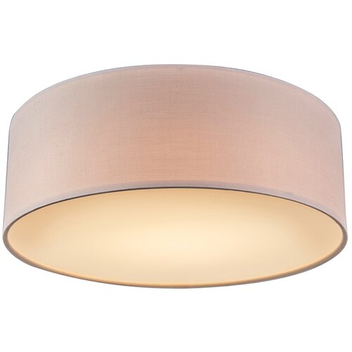 QAZQA Stropna svetilka roza 30 cm vključno z LED - Drum LED Cene